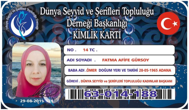 DERNEK KİMLİK KARTI